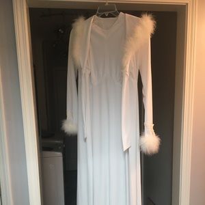 70s Vintage Gown/Wedding Dress w/matching jacket